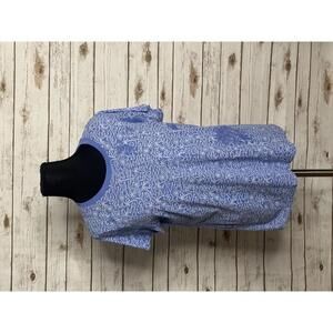 Marine Layer Swing Crew classic light blue/white short sleeve t-shirt Size Small